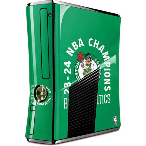 2024 NBA Champions Boston Celtics Xbox 360 Slim (2010) Skin