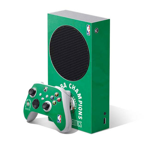 2024 NBA Champions Boston Celtics Xbox Series S Bundle Skin