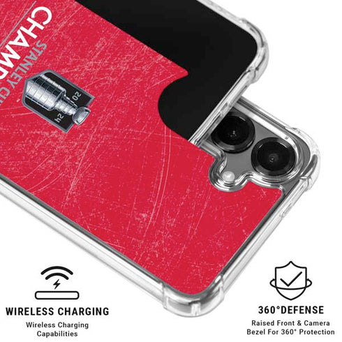 NHL 2024 Stanley Cup Champions Panthers Galaxy S26 Clear Case