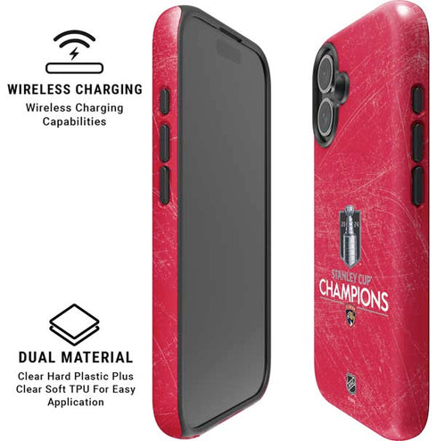 NHL 2024 Stanley Cup Champions Panthers iPhone 16 Plus Magsafe Impact Case