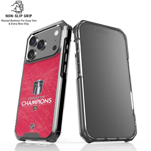 NHL 2024 Stanley Cup Champions Panthers iPhone 18 Pro Clear Case