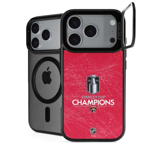 NHL 2024 Stanley Cup Champions Panthers iPhone 18 Pro Kickstand Case