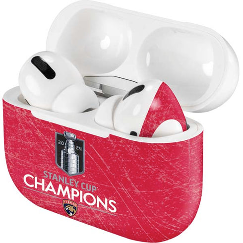 NHL 2024 Stanley Cup Champions Panthers Apple AirPods Pro Skin