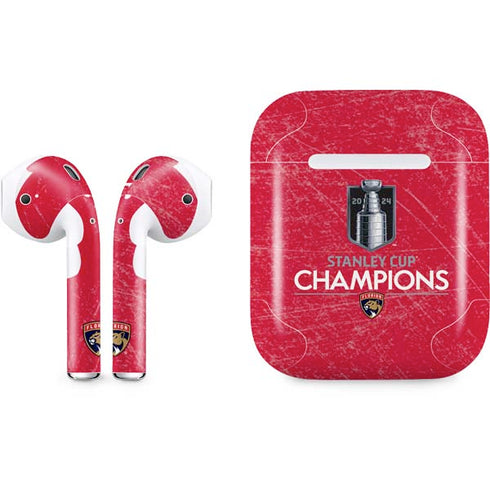 NHL 2024 Stanley Cup Champions Panthers Apple AirPods Skin
