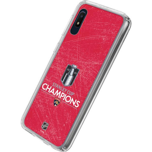NHL 2024 Stanley Cup Champions Panthers Galaxy A10e Clear Case