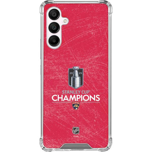 NHL 2024 Stanley Cup Champions Panthers Galaxy A16 5G Clear Case