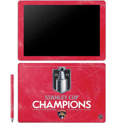 NHL 2024 Stanley Cup Champions Panthers Galaxy Book 12in Skin