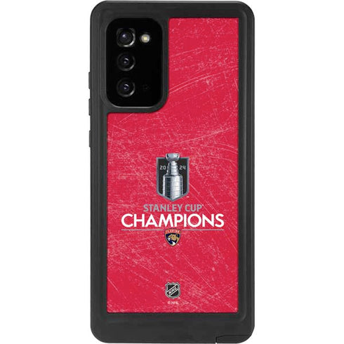 NHL 2024 Stanley Cup Champions Panthers Galaxy Note20 5G Waterproof Case