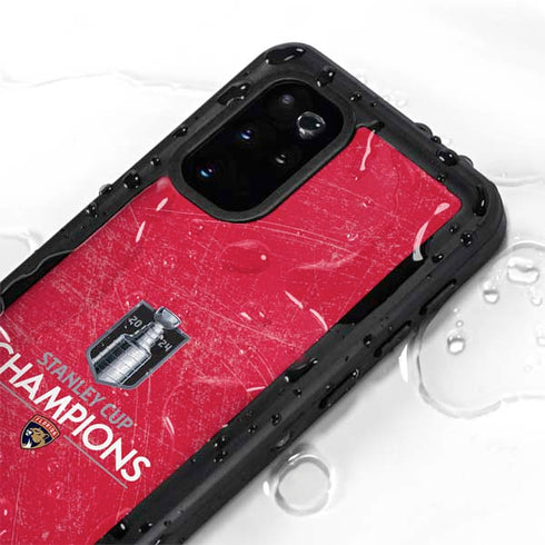 NHL 2024 Stanley Cup Champions Panthers Galaxy S20 Plus Waterproof Case