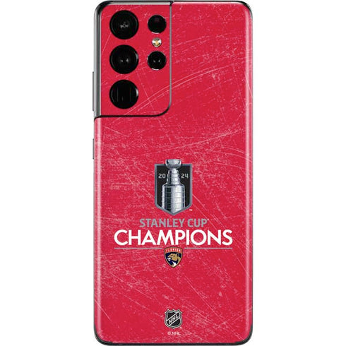 NHL 2024 Stanley Cup Champions Panthers Galaxy S21 Ultra 5G Skin