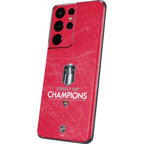 NHL 2024 Stanley Cup Champions Panthers Galaxy S21 Ultra 5G Skin