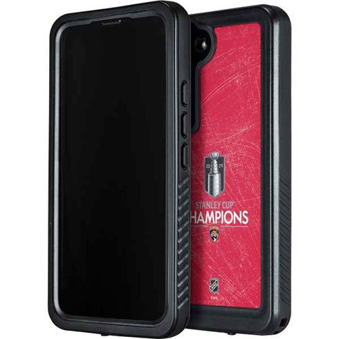 NHL 2024 Stanley Cup Champions Panthers Galaxy S23 Plus Waterproof Case