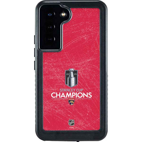 NHL 2024 Stanley Cup Champions Panthers Galaxy S24 Plus Waterproof Case