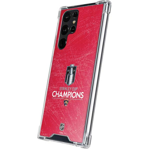 NHL 2024 Stanley Cup Champions Panthers Galaxy S24 Ultra Clear Case