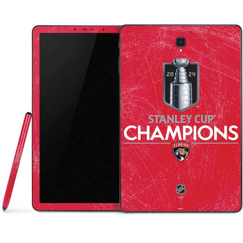 NHL 2024 Stanley Cup Champions Panthers Samsung Galaxy Tab Skin