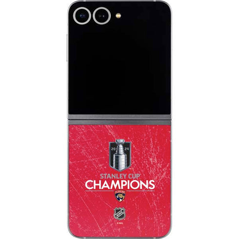 NHL 2024 Stanley Cup Champions Panthers Galaxy Z Flip6 Skin