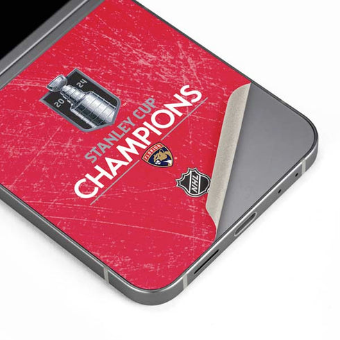 NHL 2024 Stanley Cup Champions Panthers Galaxy Z Flip6 Skin