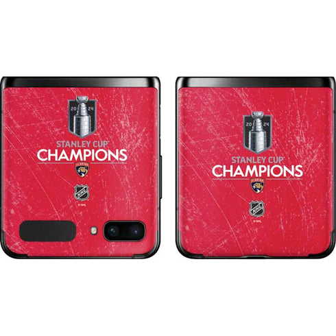 NHL 2024 Stanley Cup Champions Panthers Galaxy Z Flip Skin