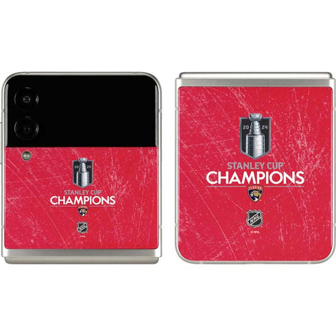 NHL 2024 Stanley Cup Champions Panthers Galaxy Z Flip3 5G Skin