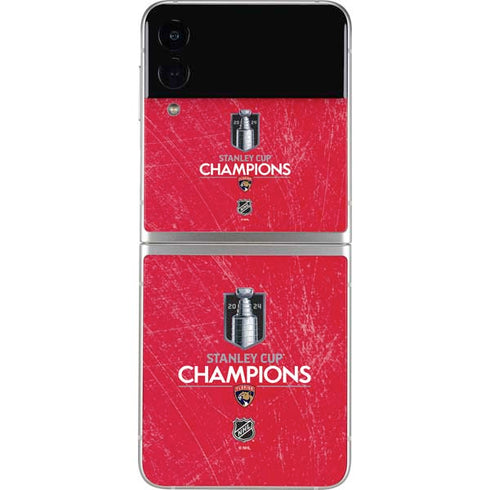 NHL 2024 Stanley Cup Champions Panthers Galaxy Z Flip3 5G Skin