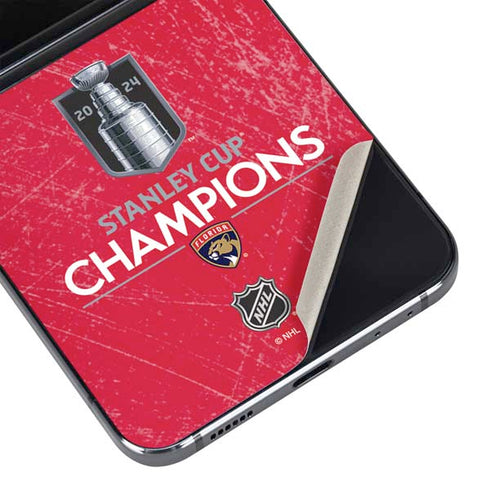 NHL 2024 Stanley Cup Champions Panthers Galaxy Z Flip5 5G Skin