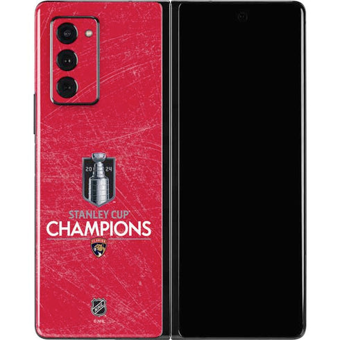 NHL 2024 Stanley Cup Champions Panthers Galaxy Z Fold2 5G Skin