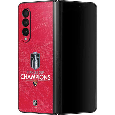 NHL 2024 Stanley Cup Champions Panthers Galaxy Z Fold3 5G Skin