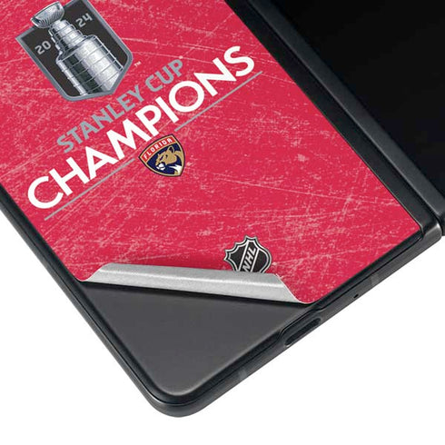 NHL 2024 Stanley Cup Champions Panthers Galaxy Z Fold3 5G Skin