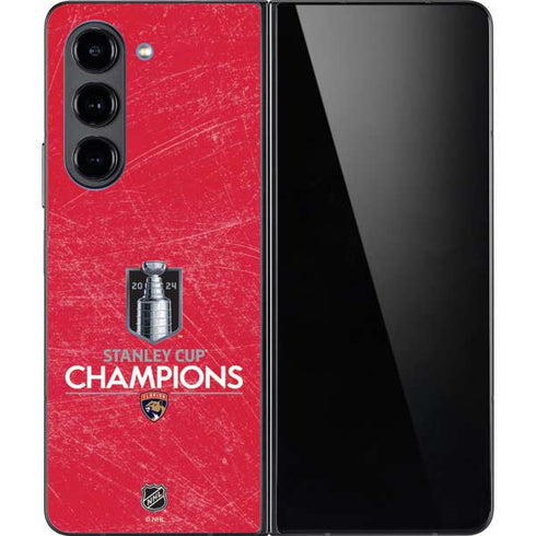 NHL 2024 Stanley Cup Champions Panthers Galaxy Z Fold5 5G Skin