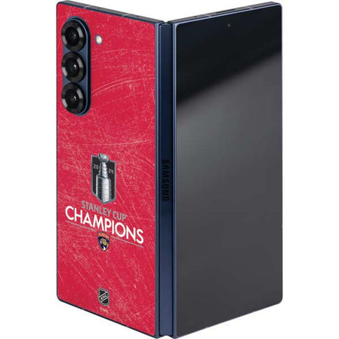NHL 2024 Stanley Cup Champions Panthers Galaxy Z Fold6 Skin