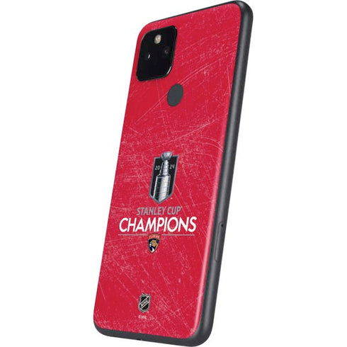 NHL 2024 Stanley Cup Champions Panthers Google Pixel 4a 5G Skin