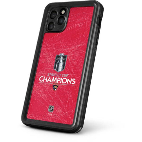 NHL 2024 Stanley Cup Champions Panthers iPhone 11 Pro Max Waterproof Case