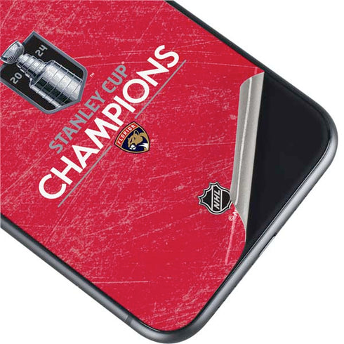 NHL 2024 Stanley Cup Champions Panthers iPhone 11 Skin