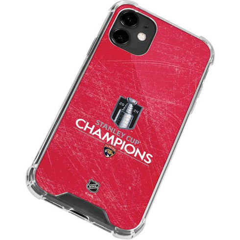 NHL 2024 Stanley Cup Champions Panthers iPhone 12 Clear Case