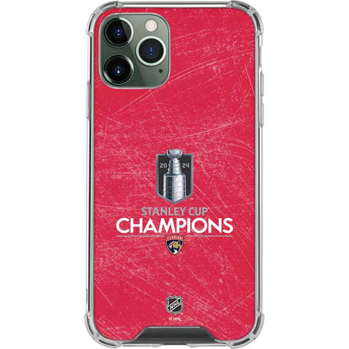 NHL 2024 Stanley Cup Champions Panthers iPhone 12 Pro Clear Case