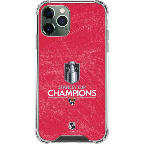 NHL 2024 Stanley Cup Champions Panthers iPhone 12 Pro Max Clear Case