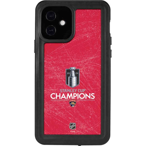 NHL 2024 Stanley Cup Champions Panthers iPhone 12 Waterproof Case