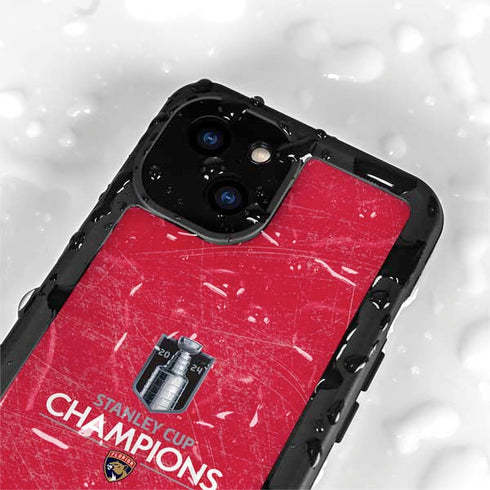 NHL 2024 Stanley Cup Champions Panthers iPhone 13 Mini Waterproof Case