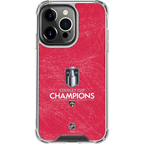 NHL 2024 Stanley Cup Champions Panthers iPhone 13 Pro Clear Case