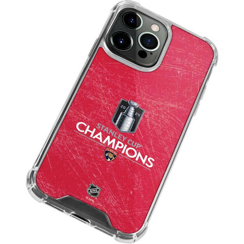 NHL 2024 Stanley Cup Champions Panthers iPhone 13 Pro Clear Case