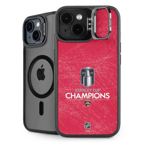 NHL 2024 Stanley Cup Champions Panthers iPhone 15 Kickstand Case