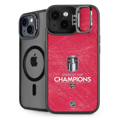 NHL 2024 Stanley Cup Champions Panthers iPhone 15 Plus Kickstand Case