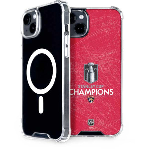 NHL 2024 Stanley Cup Champions Panthers iPhone 15 Plus MagSafe Case