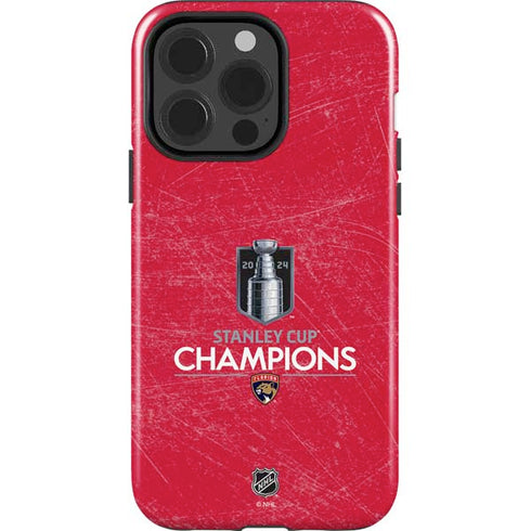 NHL 2024 Stanley Cup Champions Panthers iPhone 15 Pro Impact Case
