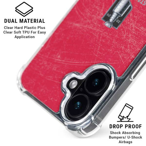 NHL 2024 Stanley Cup Champions Panthers iPhone 16 Clear Case