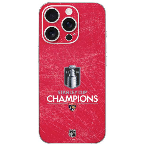 NHL 2024 Stanley Cup Champions Panthers iPhone 16 Pro Skin
