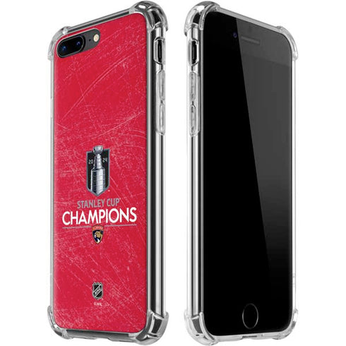 NHL 2024 Stanley Cup Champions Panthers iPhone 7/8 Plus Clear Case