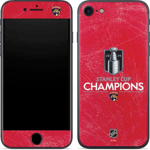NHL 2024 Stanley Cup Champions Panthers iPhone 8 Skin