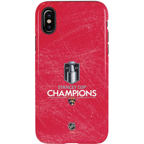 NHL 2024 Stanley Cup Champions Panthers iPhone X Pro Case
