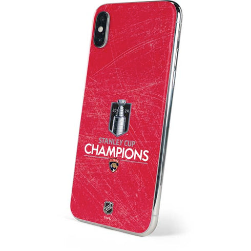 NHL 2024 Stanley Cup Champions Panthers iPhone XS Skin